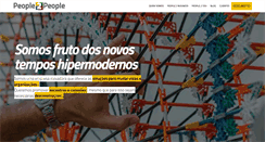 Desktop Screenshot of people2people.com.br