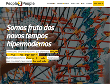 Tablet Screenshot of people2people.com.br